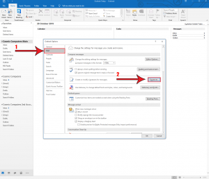 How-to-add-email-signature-in-outlook-2019