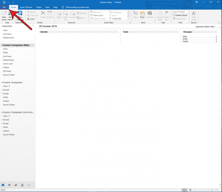 how to add a standard signature to all emails in outlook